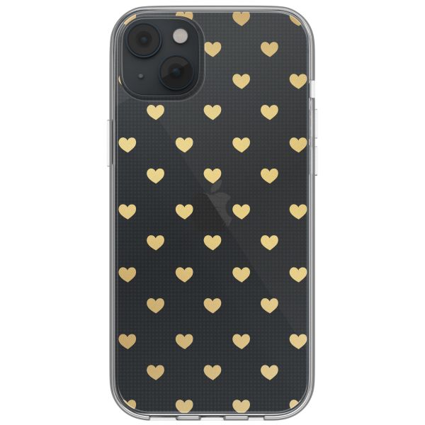 imoshion Design hoesje iPhone 14 - Golden Hearts