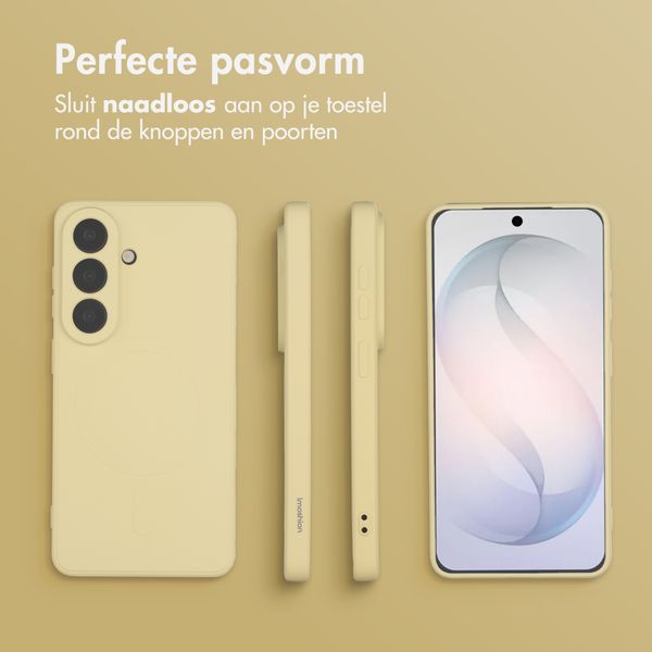 imoshion Color Backcover met MagSafe Samsung Galaxy S26 - Vanilla