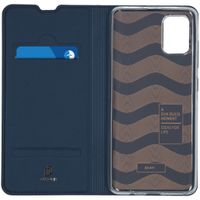 Dux Ducis Slim Softcase Bookcase Samsung Galaxy A51 - Donkerblauw