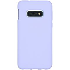 Accezz Liquid Silicone Backcover Samsung Galaxy S10e - Paars