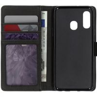 imoshion Luxe Bookcase Samsung Galaxy A40 - Zwart