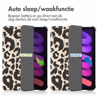 imoshion Design Trifold Bookcase Apple iPad Mini 7 (2024) / iPad Mini 6 (2021) - Leopard