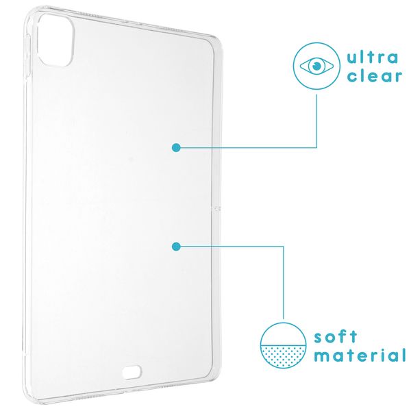 imoshion Softcase Backcover Apple iPad Pro 11 (2022/2021) - Transparant