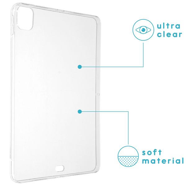 imoshion Softcase Backcover iPad Pro 11 (2022) / Pro 11 (2021) - Transparant