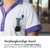imoshion Verpleegkundige siliconenband Apple Watch Series 1 t/m 11 / SE / Ultra (44/45/46/49 mm) - Groen