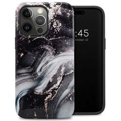 Selencia Vivid Backcover Apple iPhone 14 Pro Max - Chic Marble Black
