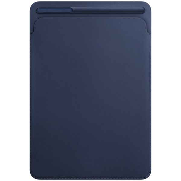 Apple Leather Sleeve Apple iPad 9 (2021) 10.2 / iPad 8 (2020) 10.2 / iPad 7 (2019) 10.2 / Air 3 (2019) / Pro 10.5 (2017) - Midnight Blue