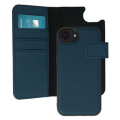 imoshion Uitneembare 2-in-1 Luxe Bookcase Apple iPhone 17e / 16e - Blauw