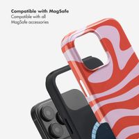 Selencia Vivid Back Cover with MagSafe Apple iPhone 16 Pro Max - Dream Swirl Pink