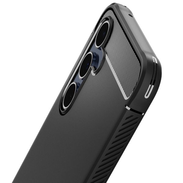 Spigen Rugged Armor Backcover Samsung Galaxy A55 - Matte Black