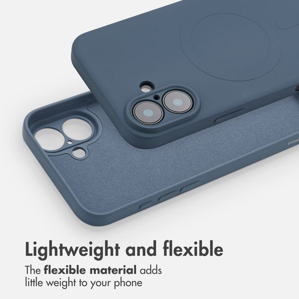 imoshion Colour Back Cover with MagSafe Apple iPhone 16 - Dark Blue