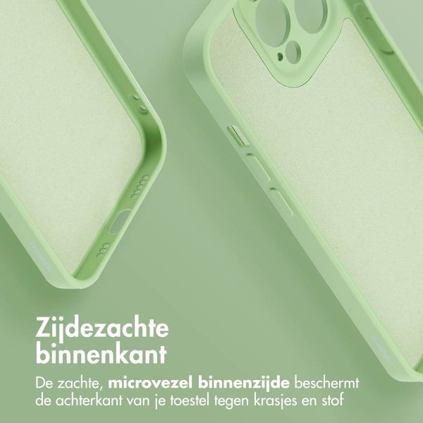 imoshion Color Backcover met MagSafe Apple iPhone 13 Pro - Groen