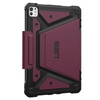 UAG Metropolis SE Bookcase iPad Pro 13 (2024) M4 - Bordeaux