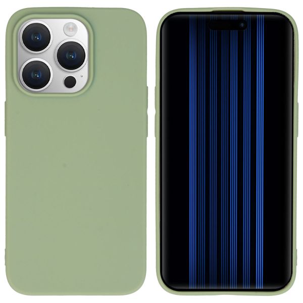 imoshion Color Backcover iPhone 15 Pro - Olive Green