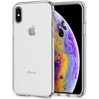 Spigen Liquid Crystal Backcover iPhone X / Xs - Transparant