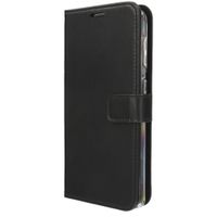 Valenta Leather Bookcase Samsung Galaxy S21 Plus - Zwart