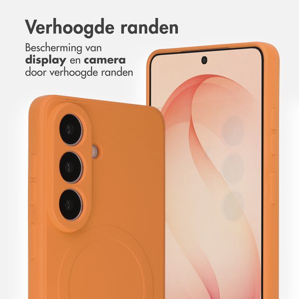 imoshion Color Backcover met MagSafe Samsung Galaxy S26 Plus - Oranje