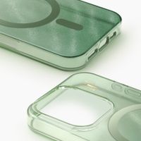 iDeal of Sweden Clear Case MagSafe Apple iPhone 16 Pro Max - Sage Green