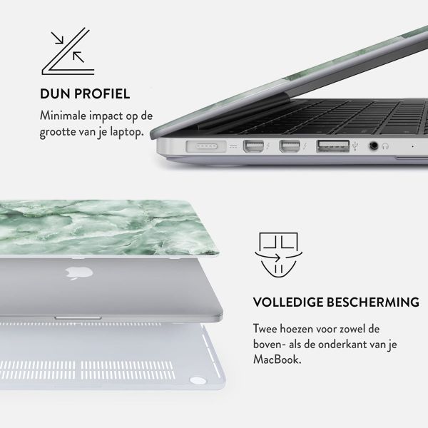 Burga Hardshell Cover MacBook Pro 14 inch (2021 / 2023 M3 chip / 2024 M4 chip) - A2442 / A2779 / A2918 / A3112 / A3185 / A3401 - Pistachio Cheesecake