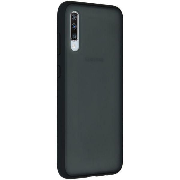 imoshion Frosted Backcover Samsung Galaxy A70 - Zwart