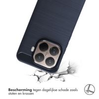 imoshion Brushed Backcover Xiaomi 15T Pro - Donkerblauw