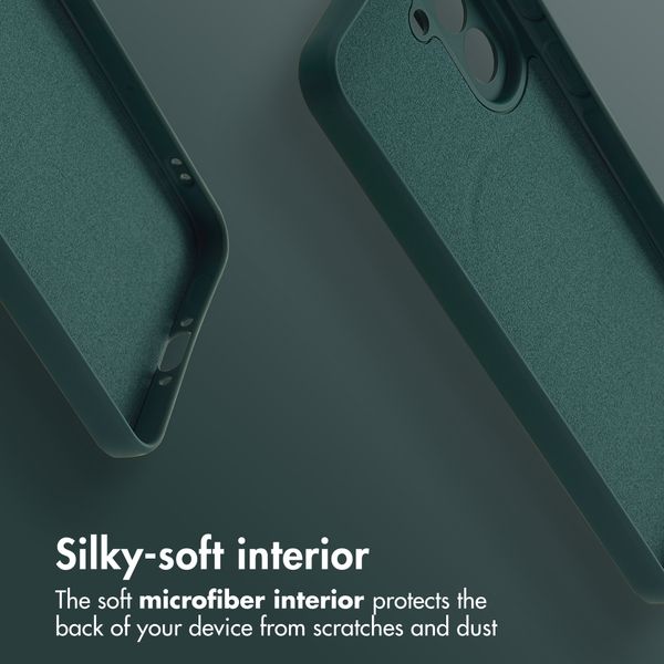 imoshion Colour Back Cover with MagSafe Samsung Galaxy A37 (5G) - Dark Green
