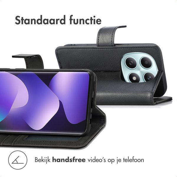 imoshion Luxe Bookcase Xiaomi Redmi Note 15 (5G) - Zwart