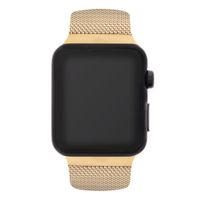imoshion Milanees magnetisch bandje Apple Watch Series 1 - 11 / SE / Ultra (44/45/46/49 mm) - Goud