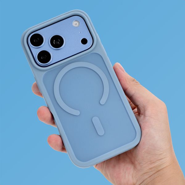 imoshion Color Guard Backcover met MagSafe Apple iPhone 18 Pro Max / 17 Pro Max - Lichtblauw