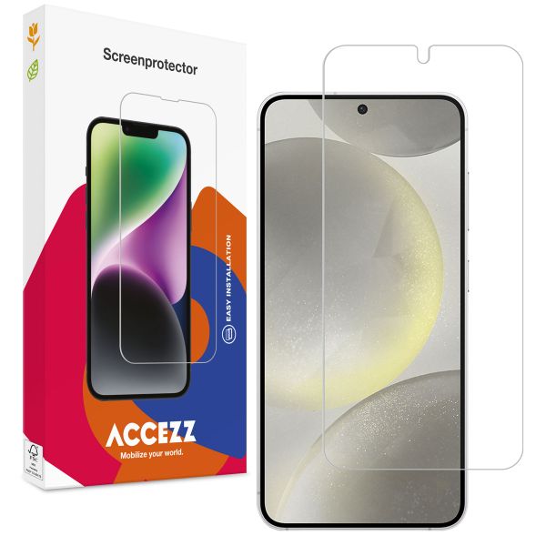 Accezz Gehard Glas Screenprotector Samsung Galaxy S24 - Transparant