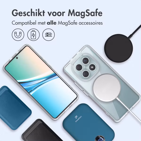 imoshion Protective Backcover met MagSafe Xiaomi Redmi Note 15 (4G) - Transparant