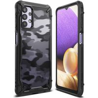 Ringke Fusion X Backcover Samsung Galaxy A32 (5G) - Camo Zwart