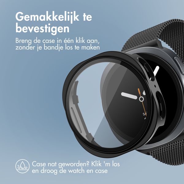 imoshion Full Cover Hardcase Samsung Galaxy Watch 8 (40 mm) - Zwart