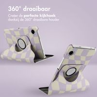 imoshion 360° Draaibare Design Bookcase Samsung Galaxy Tab A9 8.7 inch - Dancing Cubes