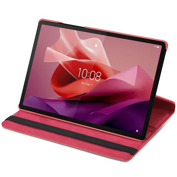 imoshion 360° draaibare Bookcase Lenovo Tab P12 - Rood