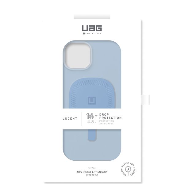 UAG Lucent 2.0 Backcover MagSafe Apple iPhone 14 - Cerulean