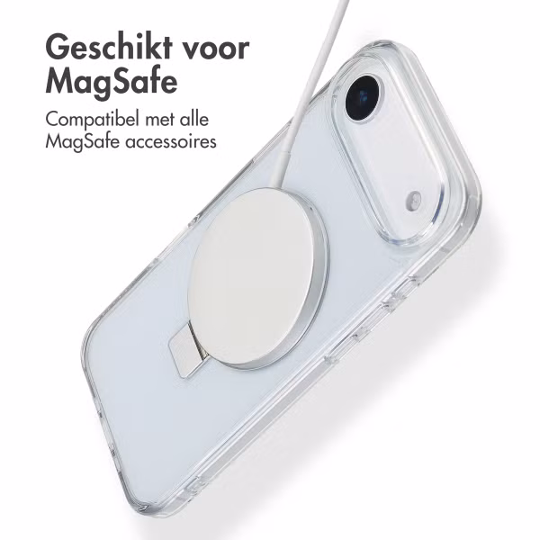 Accezz Ring Stand Backcover met MagSafe Apple iPhone Air - Transparant