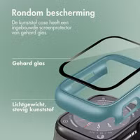 imoshion Full Cover Hardcase Apple Watch 4 / 5 / 6 / SE - 40 mm - Donkergroen