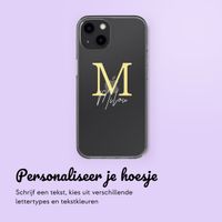 Hoesje met eigen foto en/of tekst Apple iPhone 13 - Letter