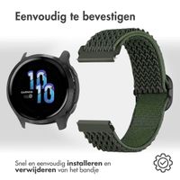 imoshion Elastisch nylon bandje - Universeel 22 mm aansluiting - Donkergroen