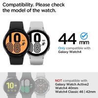 Spigen GlastR Slim HD Screenprotector 3 Pack Samsung Galaxy Watch 4 - 44mm