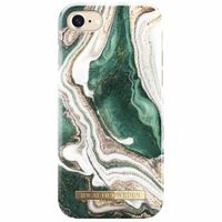 iDeal of Sweden Fashion Backcover iPhone SE (2022 / 2020) / 8 / 7 / 6(s) - Golden Jade Marble