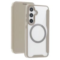 imoshion Transparante Bookcase met MagSafe Samsung Galaxy S25 / S24 - Beige