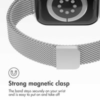 imoshion Slim Milanese Band Apple Watch | 38/40/41/42 mm - Silver