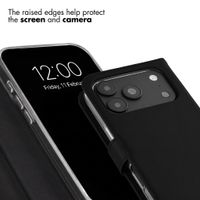 Selencia Genuine Leather Book Case Apple iPhone 18 Pro / 17 Pro - Black