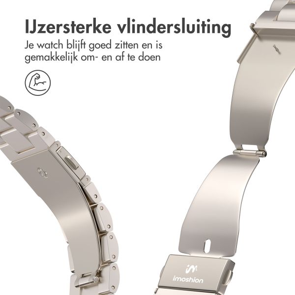 imoshion Stalen bandje Apple Watch | 44/45/46/49 mm - Starlight