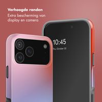 Selencia Vivid Backcover met MagSafe Apple iPhone 17 Pro - Gradient Soft Blush