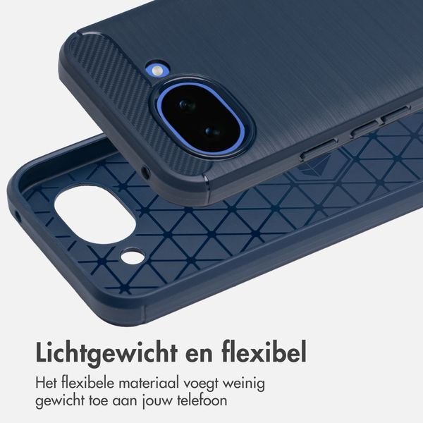imoshion Brushed Backcover Google Pixel 10a - Donkerblauw