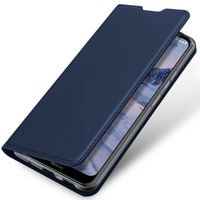 Dux Ducis Slim Softcase Bookcase Nokia 2.4 - Donkerblauw