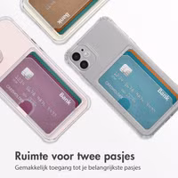 imoshion Softcase Backcover met pasjeshouder Apple iPhone 11 - Transparant